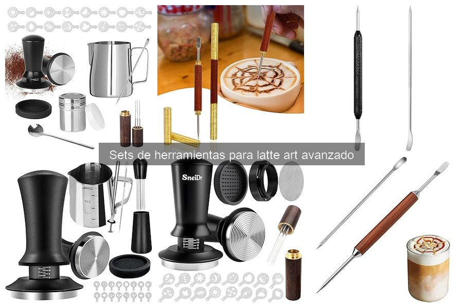 Precios promedio de sets de herramientas para latte art
