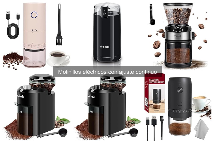 Precios y dónde comprar molinillos eléctricos con ajuste continuo