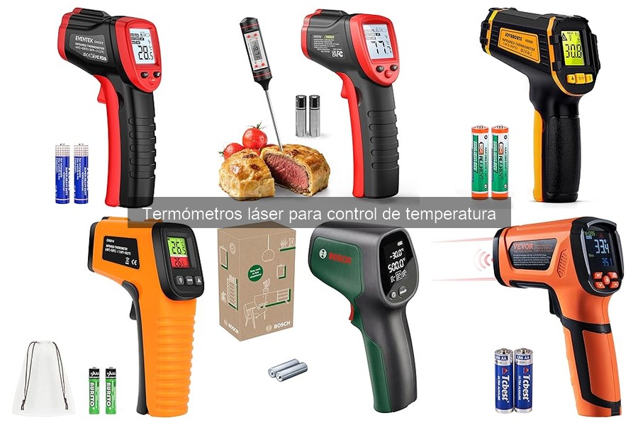 Precios y dónde comprar termómetros láser para cocina