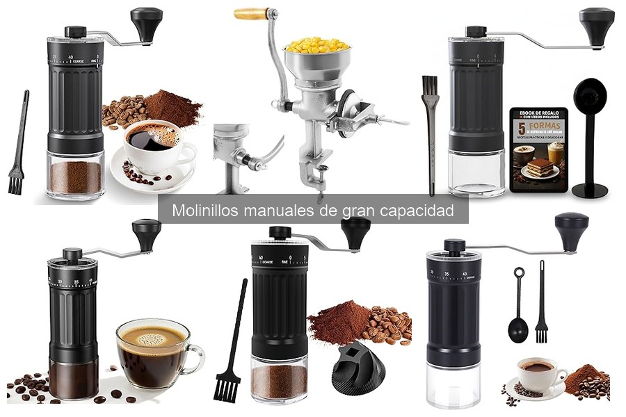 ** Precios y ofertas de molinillos manuales de gran capacidad