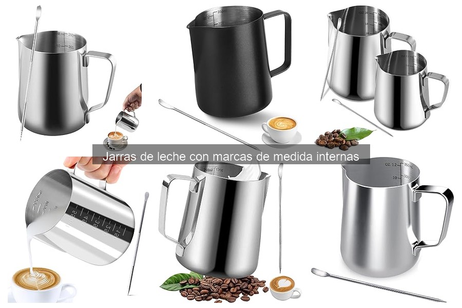 Preguntas Frecuentes sobre Jarras de Leche con Medidas Internas