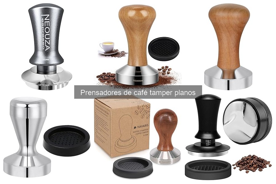 Preguntas Frecuentes sobre Prensadores de Café Tamper Planos