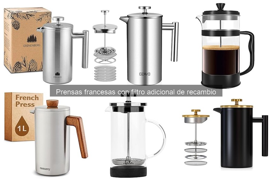 Preguntas frecuentes sobre prensas francesas de café