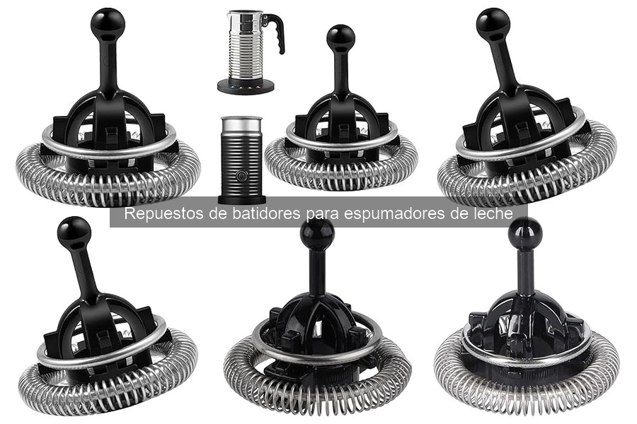 Preguntas frecuentes sobre repuestos de batidores de espumadores