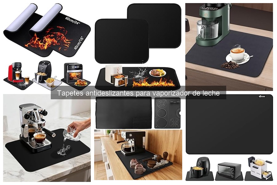 Preguntas Frecuentes sobre Tapetes Antideslizantes para Vaporizador de Leche