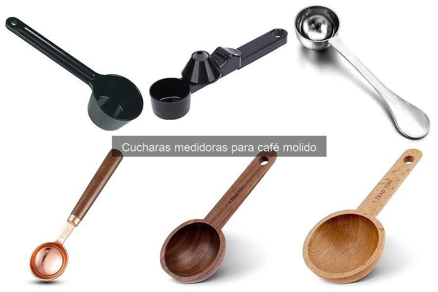Problemas comunes al medir café con cucharas medidoras
