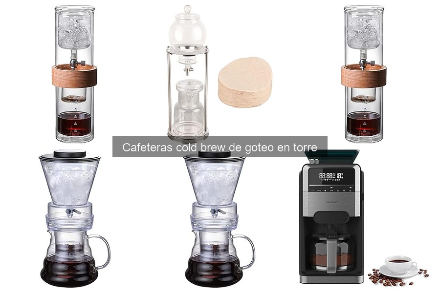 Problemas comunes al usar cafeteras cold brew de goteo