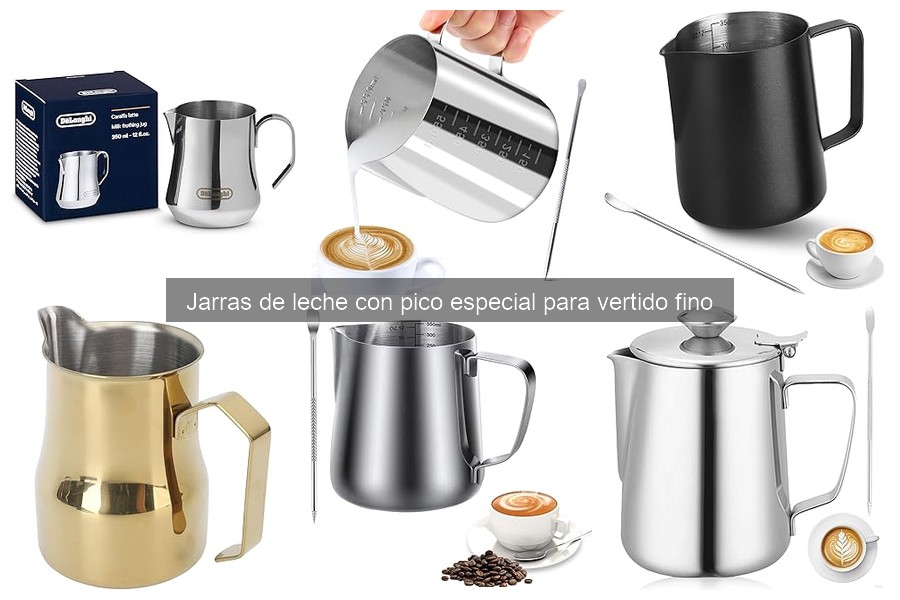 Problemas comunes al usar jarras de leche con pico especial