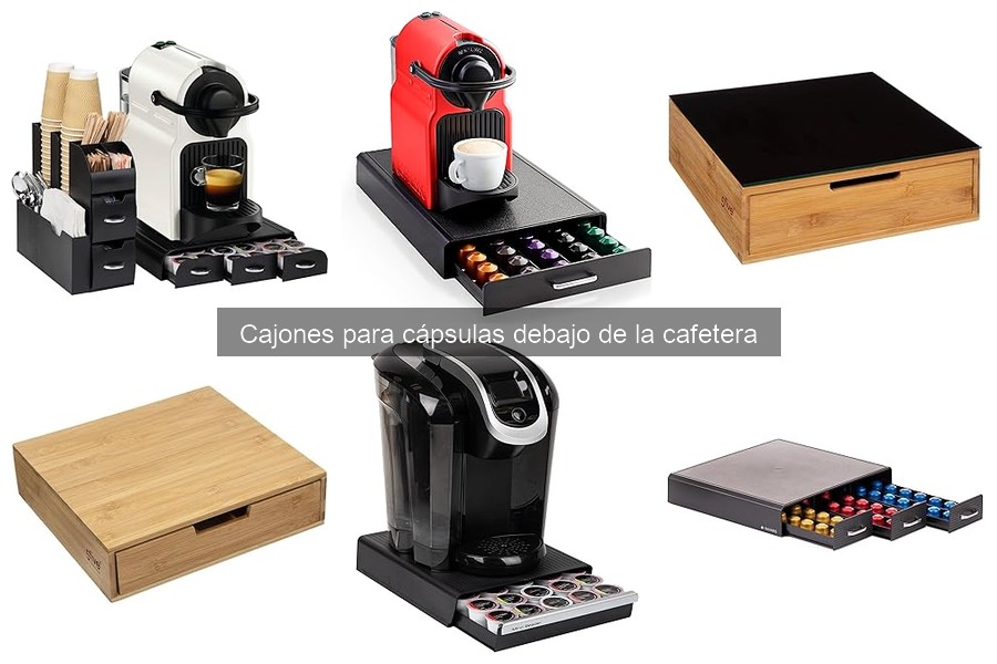Problemas comunes al usar un cajón para cápsulas de café