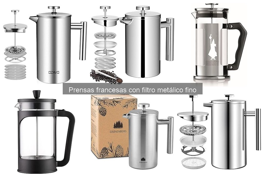 Problemas comunes al usar una prensa francesa de filtro fino