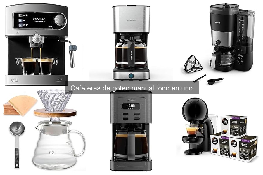 Problemas comunes con cafeteras de goteo manual y soluciones
