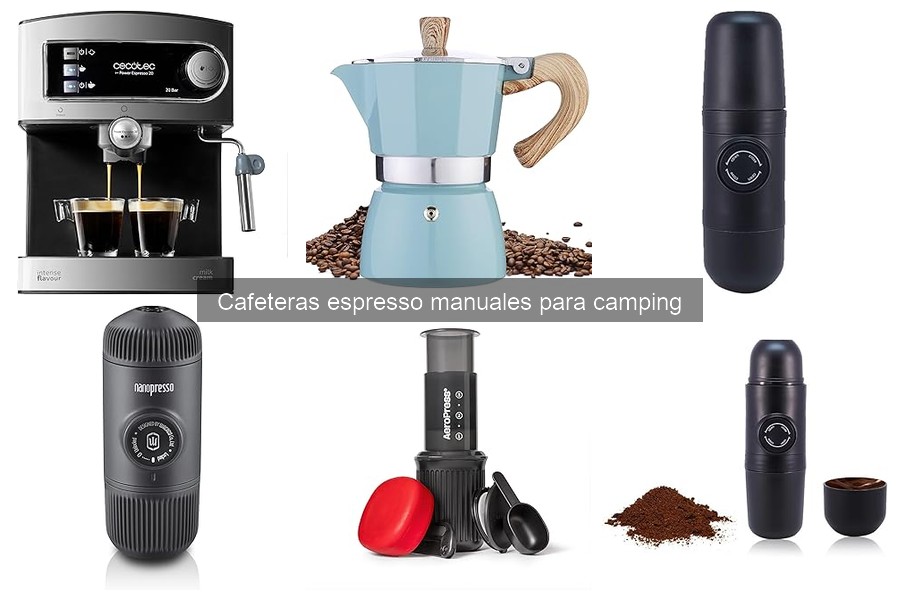 Problemas comunes con cafeteras espresso manuales para camping