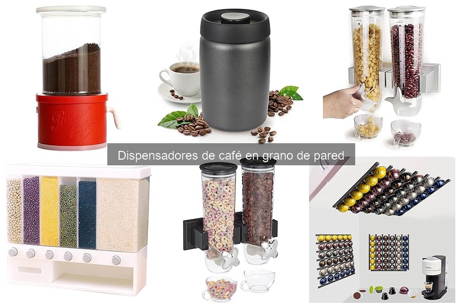 Problemas comunes con dispensadores de café en grano de pared