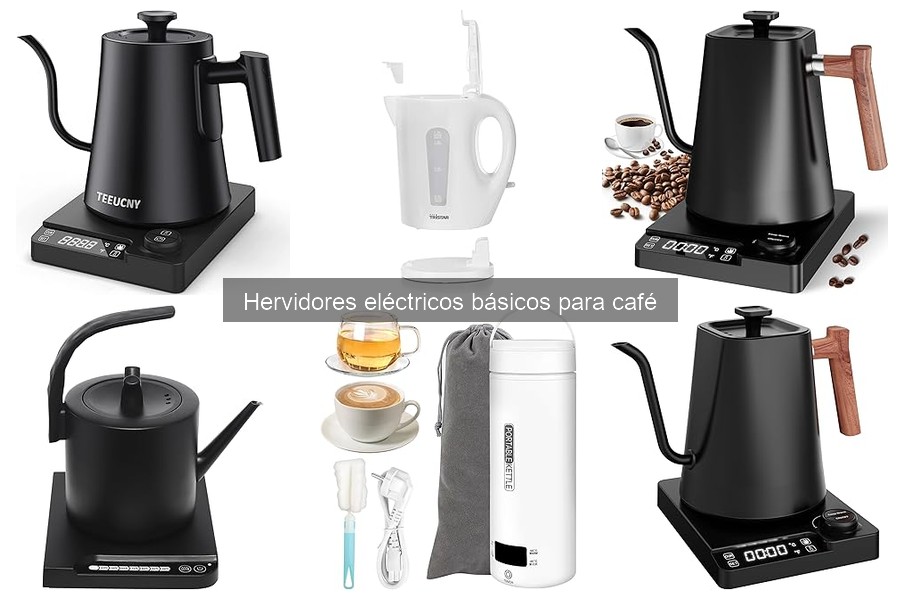 ** Problemas comunes con hervidores eléctricos para café