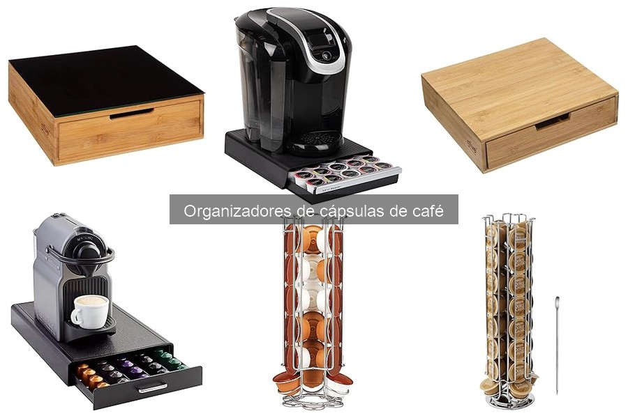 Problemas comunes con organizadores de cápsulas de café