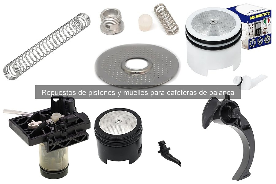 Problemas comunes con pistones y muelles en cafeteras de palanca
