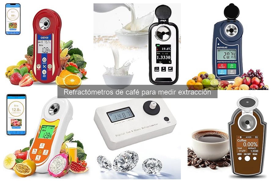 Problemas comunes con refractómetros de café y soluciones
