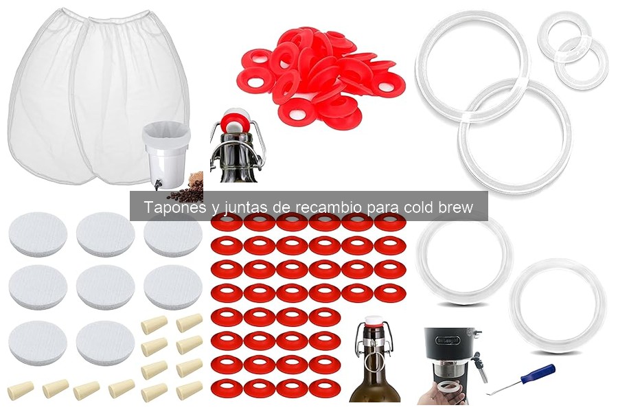 Problemas comunes con tapones y juntas en cold brew