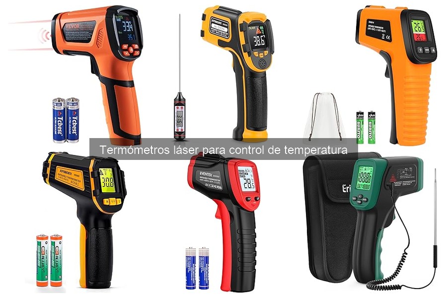 Problemas comunes con termómetros láser y sus soluciones