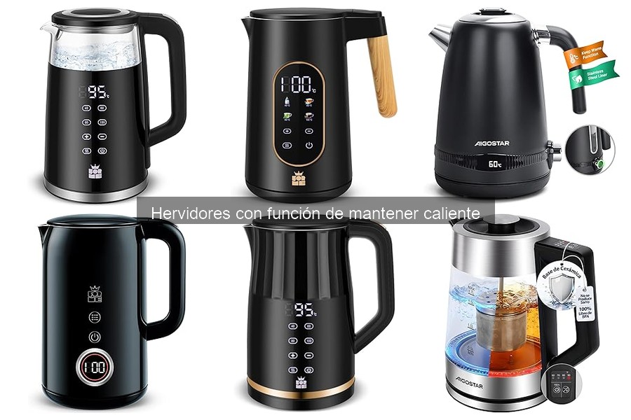 Problemas comunes de hervidores con función mantener caliente