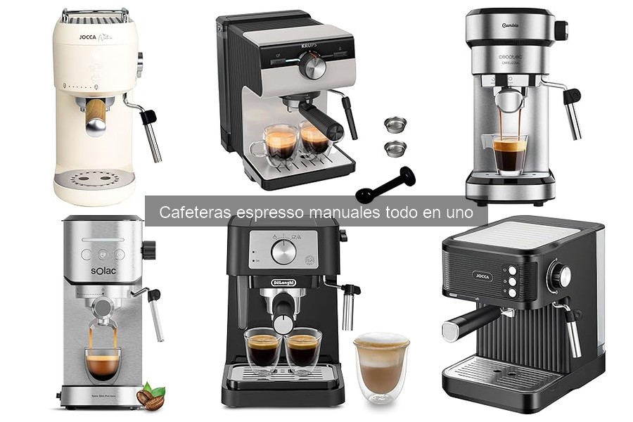 Problemas comunes en cafeteras espresso todo en uno y soluciones