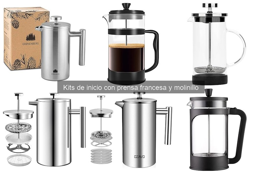 Problemas comunes en kits de prensa francesa y molinillo
