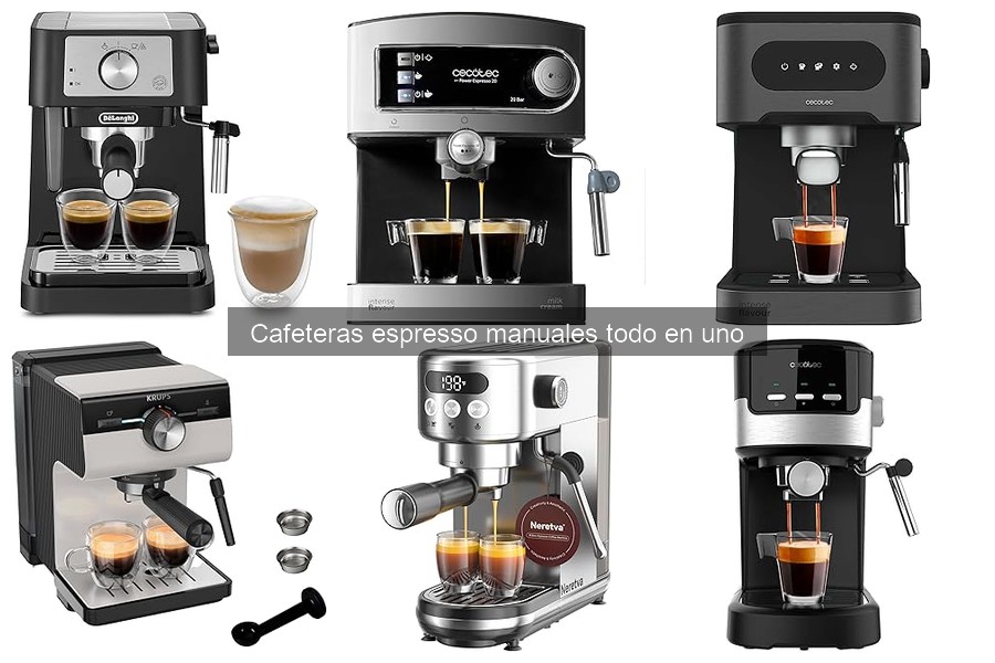 Problemas de sabor en café con cafeteras espresso manuales