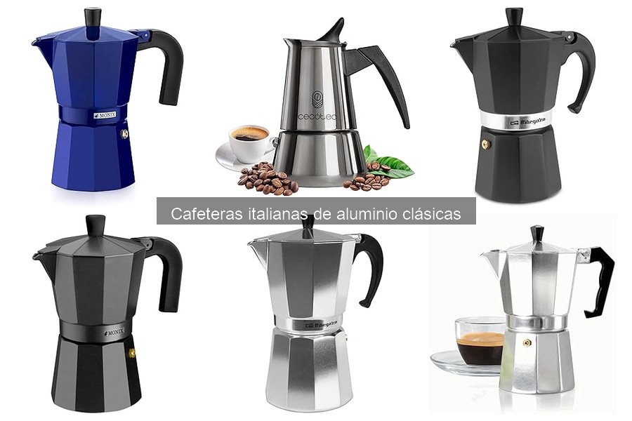 ¿Qué es la cafetera italiana de aluminio clásica?