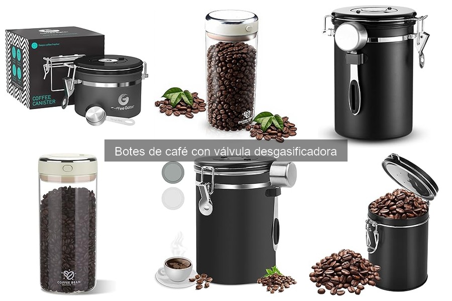 ¿Qué es un bote de café con válvula desgasificadora?