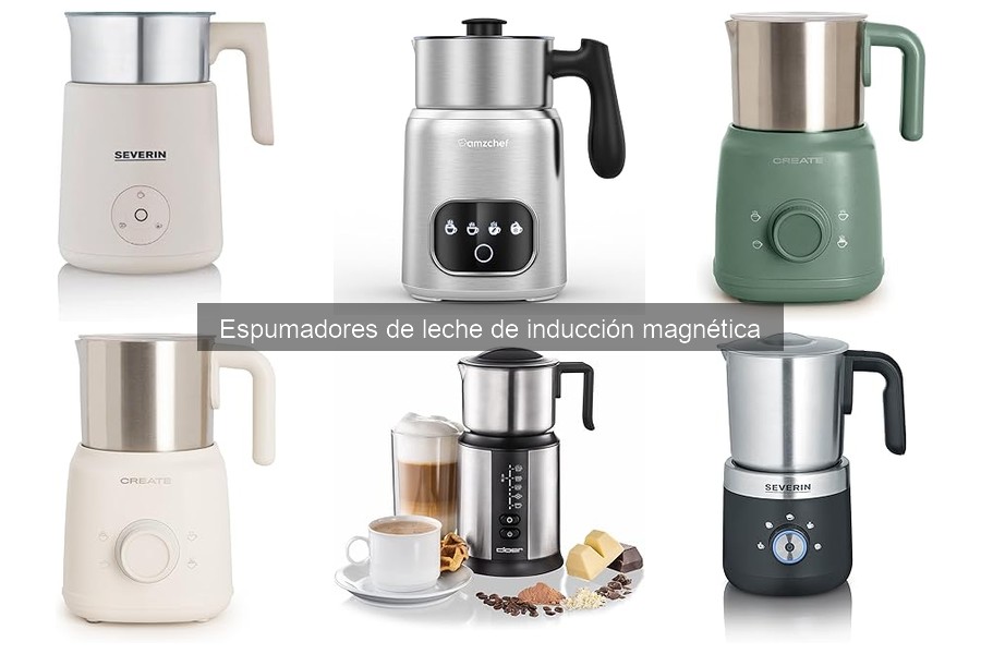 ¿Qué es un espumador de leche de inducción magnética?
