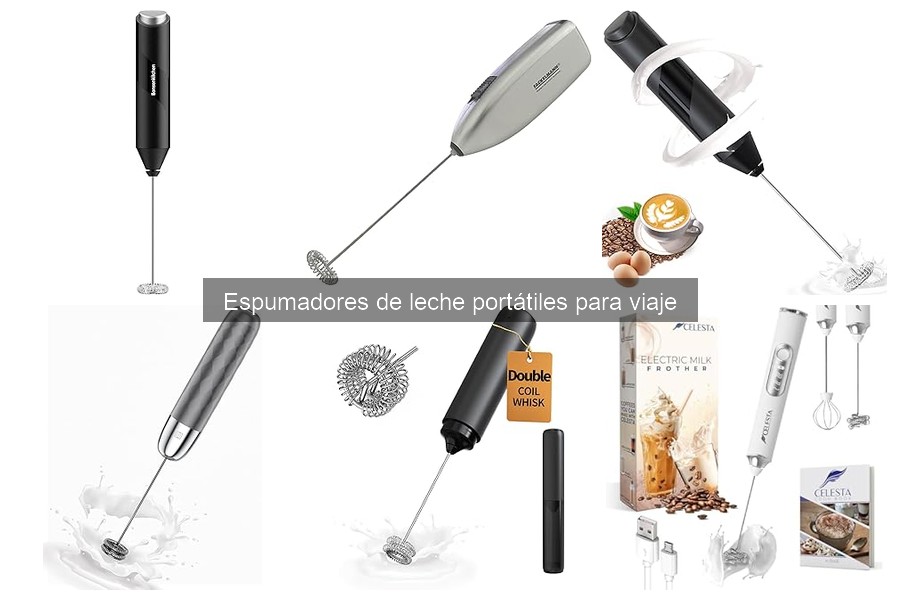 ¿Qué es un espumador de leche portátil? Descubre sus ventajas