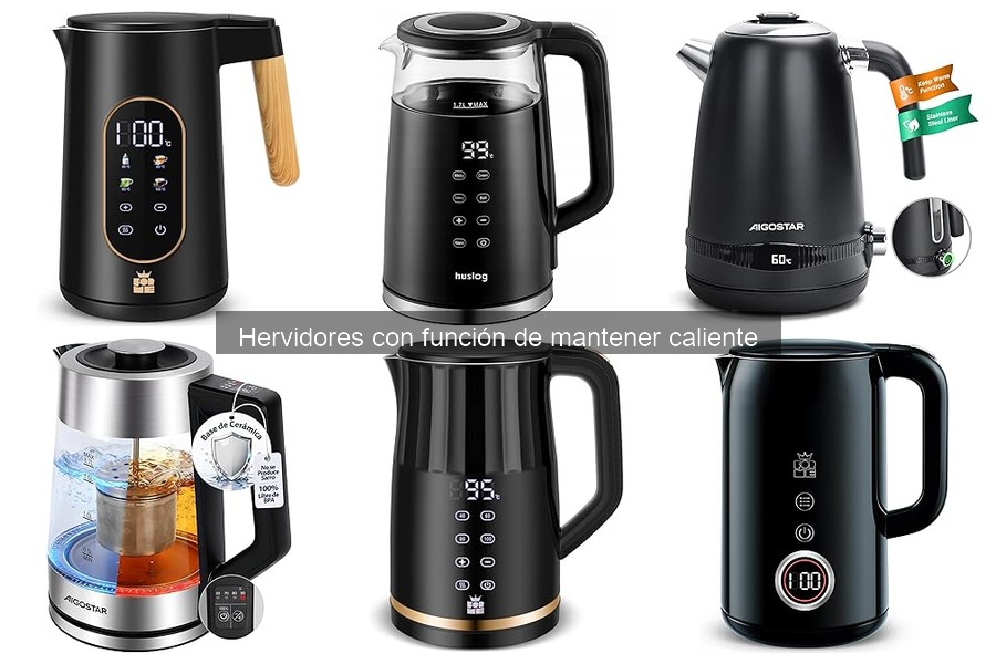 ¿Qué es un hervidor con función de mantener caliente?