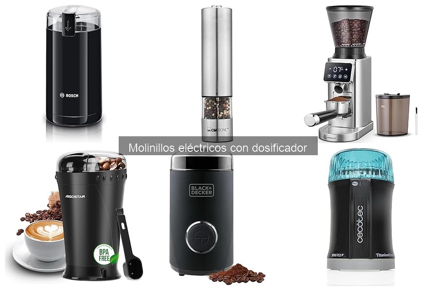 ¿Qué es un molinillo eléctrico con dosificador?