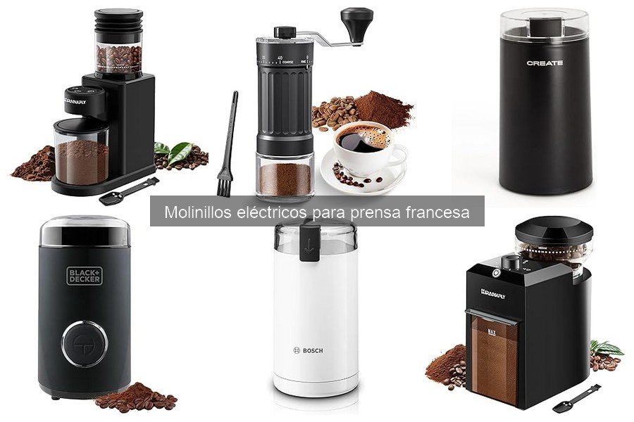 ¿Qué es un molinillo eléctrico para prensa francesa?