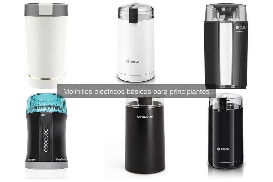 ** ¿Qué es un molinillo eléctrico y cómo funciona?
