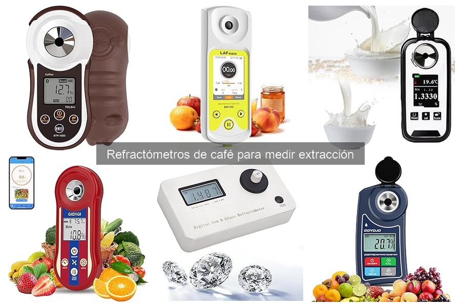 ¿Qué es un refractómetro de café y cómo funciona?