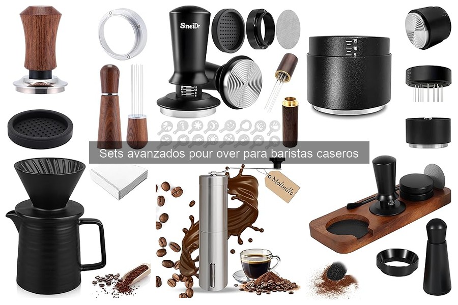 ¿Qué es un set avanzado pour over para baristas caseros?