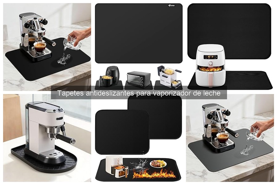 ¿Qué es un tapete antideslizante para vaporizador de leche?