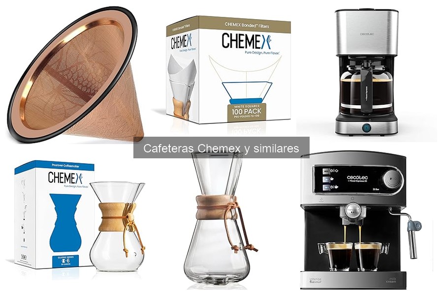 ¿Qué es una cafetera Chemex y cómo funciona?