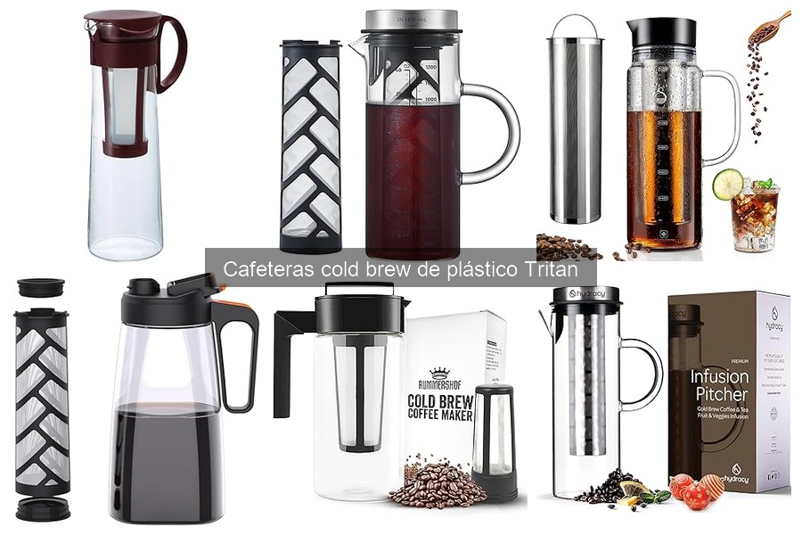 ¿Qué es una cafetera cold brew de plástico Tritan?