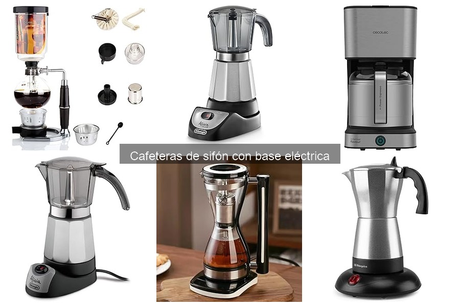 ¿Qué es una cafetera de sifón eléctrica? Descubre sus ventajas