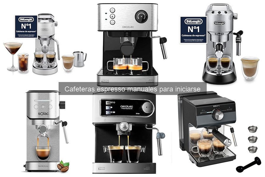 ¿Qué es una cafetera espresso manual y cómo funciona?