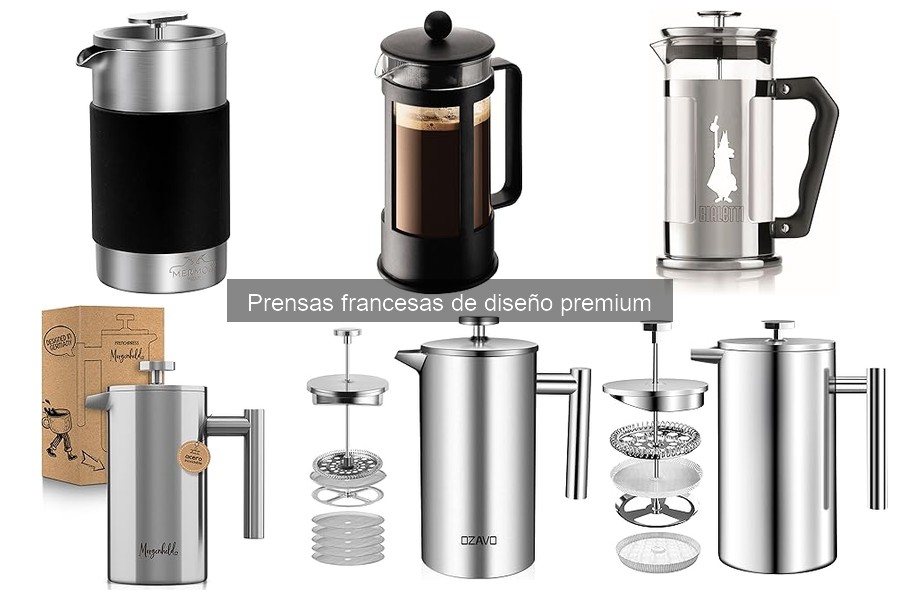 ¿Qué es una prensa francesa de diseño premium?