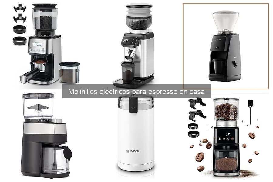 ¿Qué grano de café usar con molinillos eléctricos para espresso?