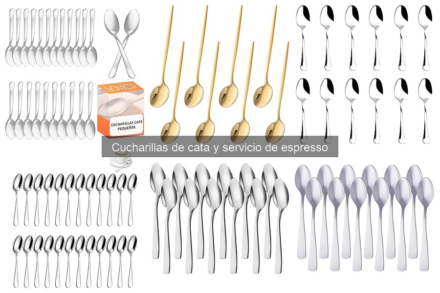 ¿Qué son las cucharillas de cata para espresso?
