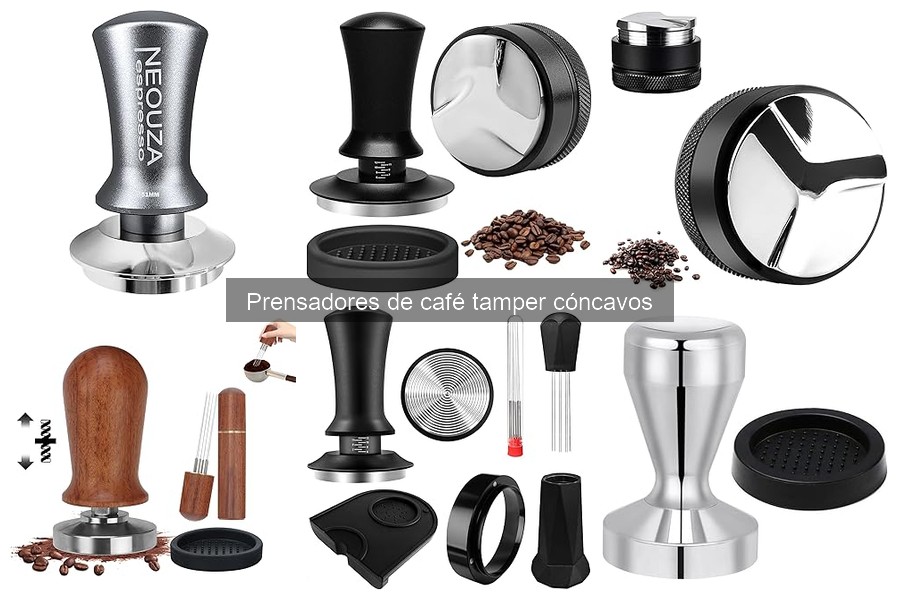 ¿Qué tamaño de tamper cóncavo necesito para mi café?