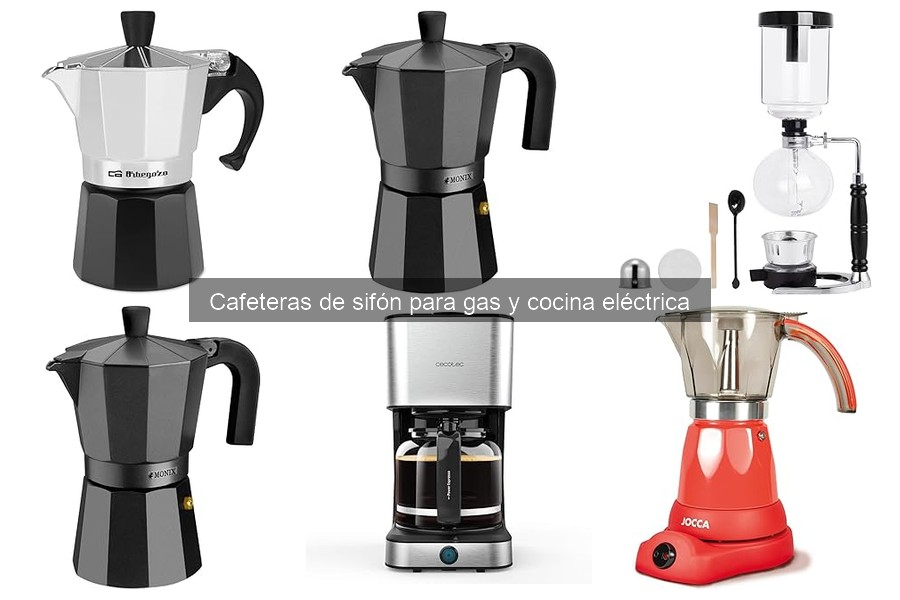 Recetas creativas de café con cafetera de sifón