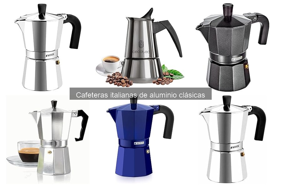 Recetas creativas de café con cafetera italiana de aluminio