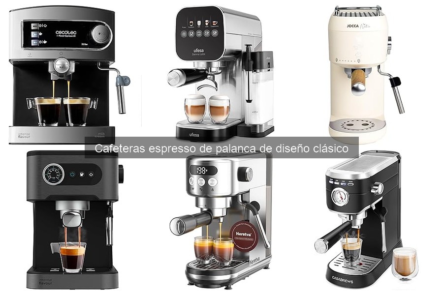 Recetas de café espresso con cafetera de palanca clásica