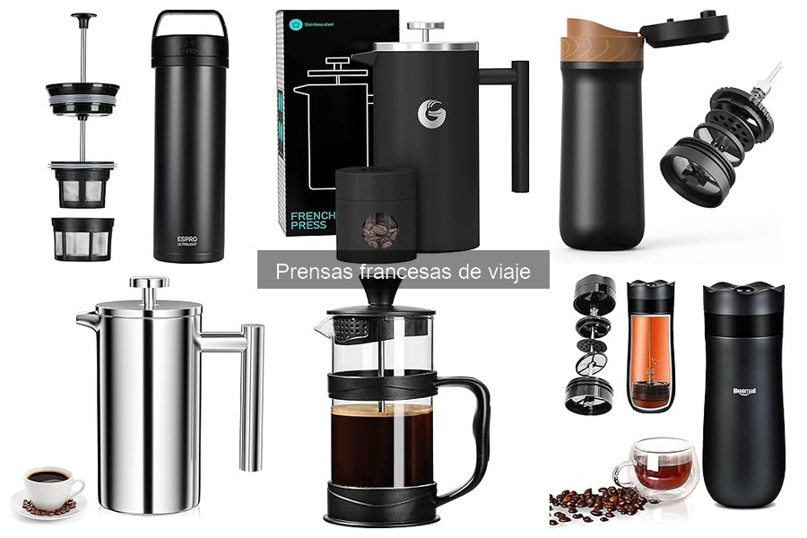 Recetas de café para preparar en prensa francesa de viaje